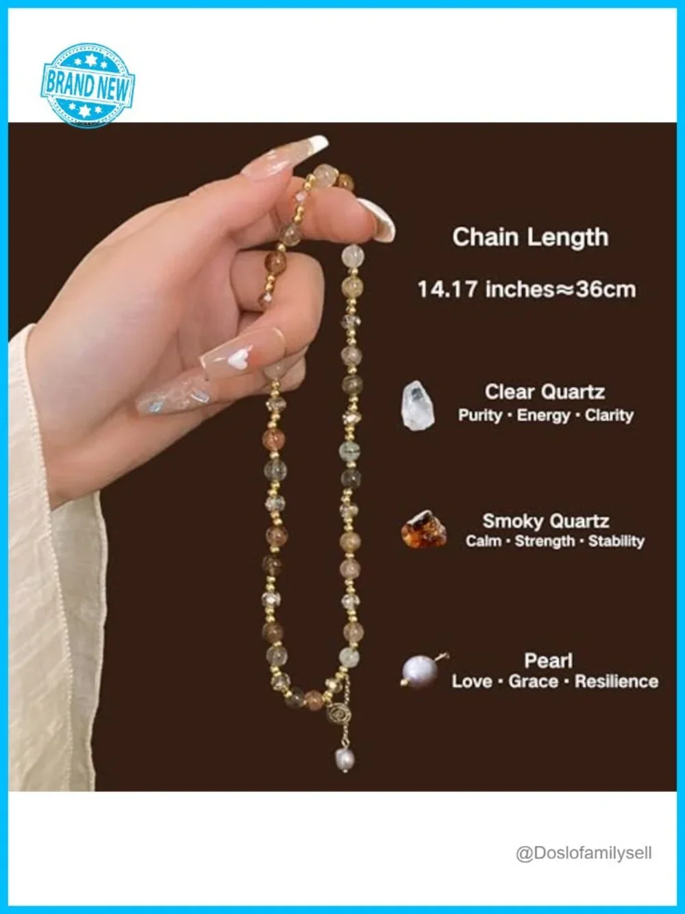 Pearl Quartz Stretch Bracelets Gold Layered Stacking Bracelets